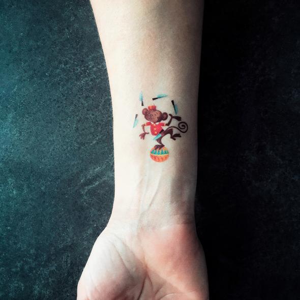 Tatouage Le Cirque